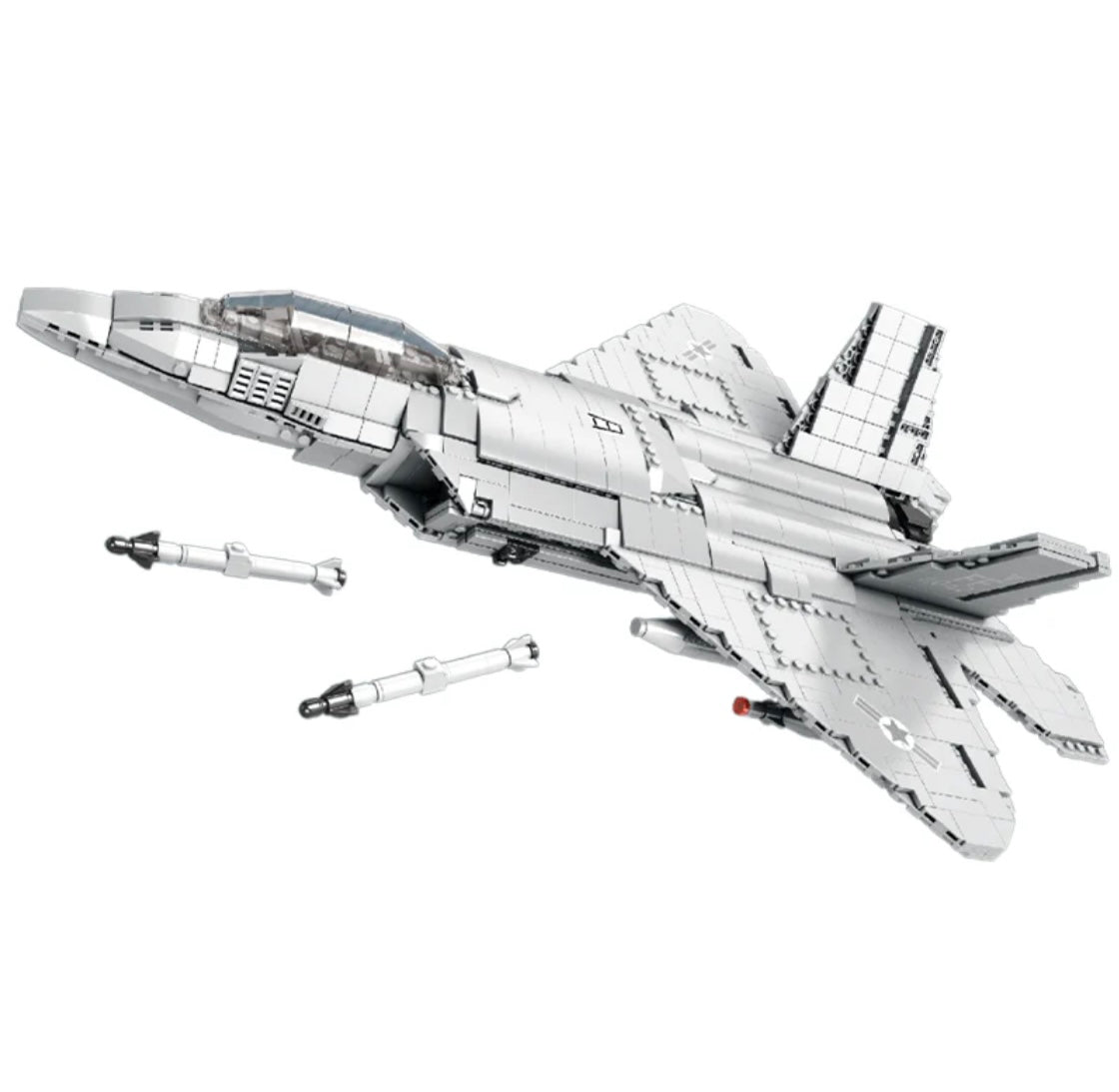 BRICKFORCE F35 LIGHTNING FIGHTER (600+ PEZZI)