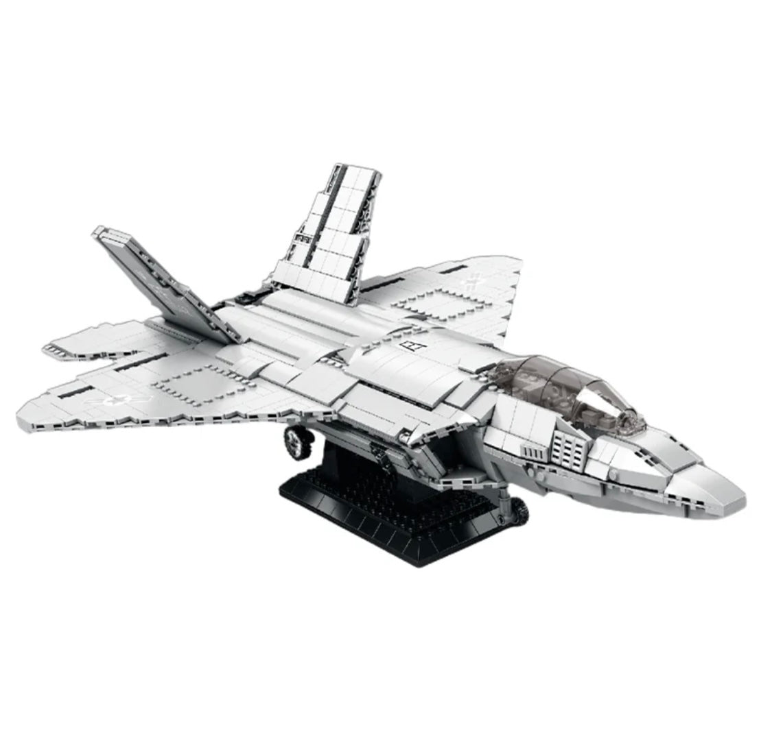 BRICKFORCE F35 LIGHTNING FIGHTER (600+ PEZZI)