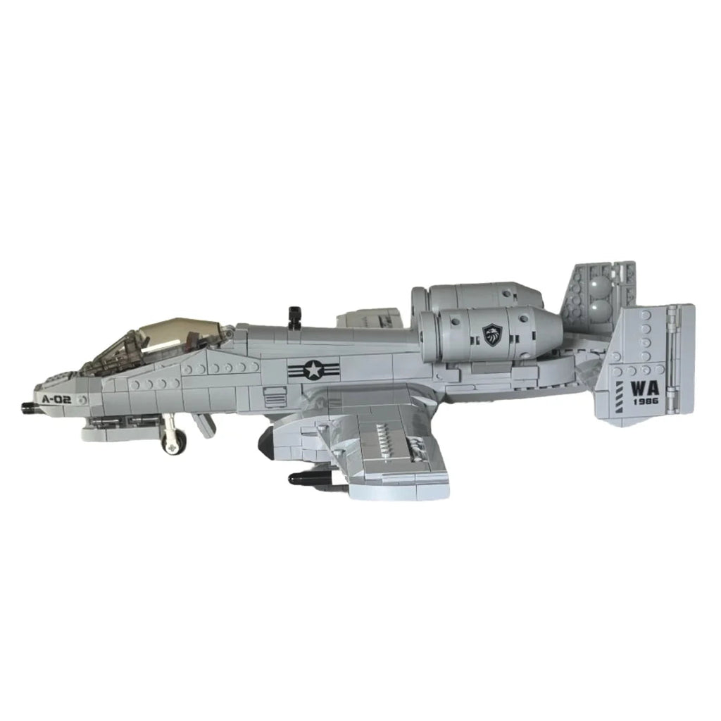 BRICKFORCE  A - 10 WARTHOG THUNDERBOLT II (1001 PEZZI)